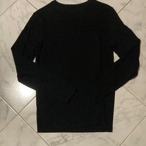 black long sleeve shirt